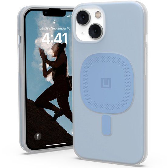 Urban Armor Gear Lucent 2.0 MagSafe hoesje voor iPhone 14 - Blauw