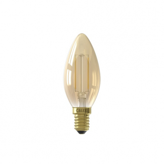 Calex LED lamp E14 | Kaars | Calex (2W, 136lm, 2100K, Goud)