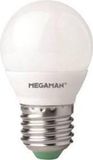 Megaman LG2605.5 E27 2800K Lampe LED Étiquette énergétique F (A - G) E27 Boule 5.5 W = 40 W Blanc chaud (Ø x l) 45 mm x 77 mm