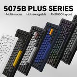 Akko 5075B Plus V2 Dracula Castle Mechanical Gaming Keyboard - 75% - Hot Swappable - Multi-Mode - RGB