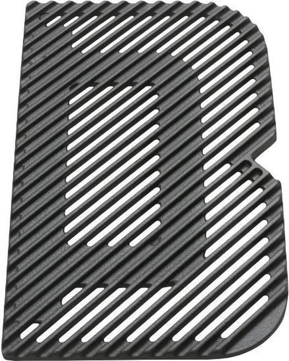 Everdure Furnace Grillplaat - Gietijzer - 41,3x24,3 cm - Zilver