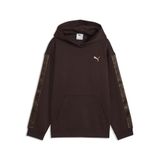 PUMA Essentials Tape relaxte hoodie voor jongeren 128, Chocolate Fondue Brown