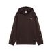 PUMA Essentials Tape relaxte hoodie voor jongeren 128, Chocolate Fondue Brown