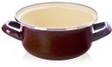 Orion Casserole Émaillée Brun 1 Litre