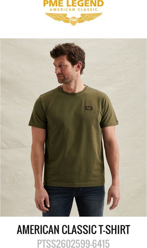 PME LEGEND American Classic T-shirt Heren XXL IVY GREEN