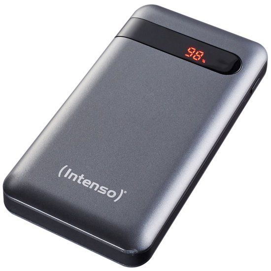 Intenso Powerbank PD10000 - 10000 mAh - Antraciet