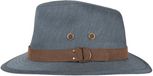 Hatland Yorden UV Fedora Hoed Heren Marineblauw Maat XL