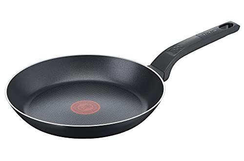 Tefal B55502 Easy Cook & Clean braadpan 20 cm | anti-aanbaklaag | thermosignaal | stabiele bodem | eenvoudige reiniging | diepe vorm | zwart