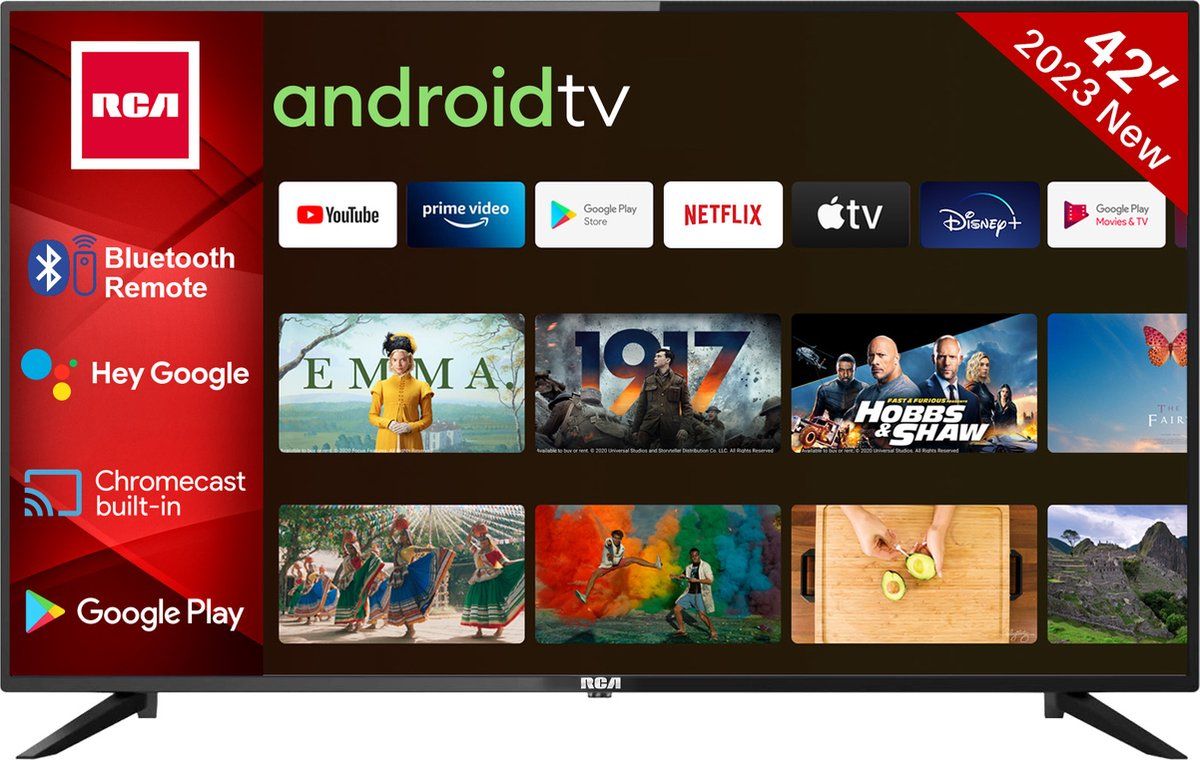 Rca RS42F2 / LED screen / 42 inch / 2021 kopen? | Kieskeurig.nl | televisie