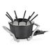 Princess 173100 Fondue Premium - Electric Fondue Set for 8 People - Black & Stainless Steel