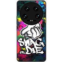 Swag or die Verstevigd hoesje met sublimatie bedrukking, compatibel met Xiaomi 14 Ultra