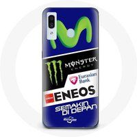 Maniacase Etui voor Samsung Galaxy A40 Monster Energy Yamaha Eneos