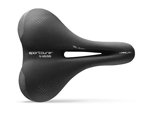 Selle Italia Kaalam Gel Flow, herenzadel, zwart, L2