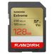 SANDISK Extreme SD UHS-I-kaart 128 GB