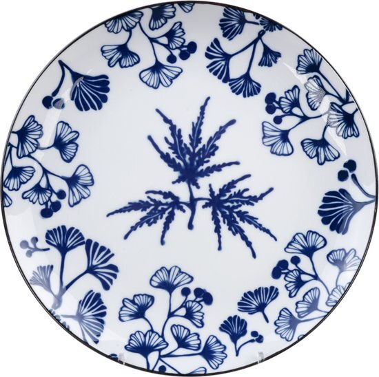 Tokyo Design Studio - Flora Japonica Plate 25.7x3cm Maple