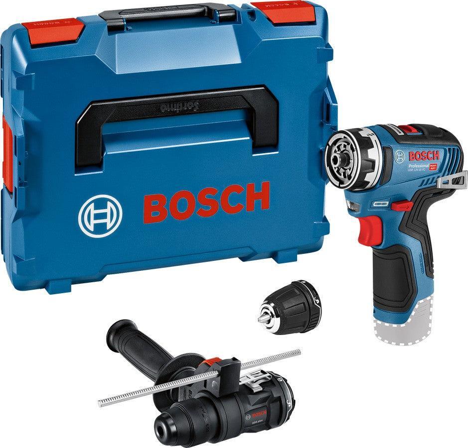 Bosch GSR 12V-35 FC Accu Schroefboormachine 12V Basic Body + Adapter in L-BOXX - 06019H300B
