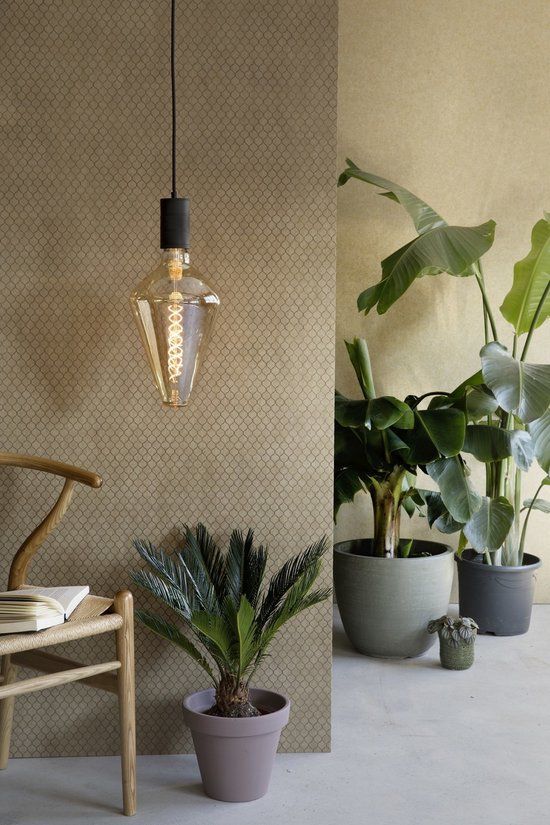 Calex XXL Vienna LED Lamp - E27 - 6W - Goud - Ø188mm