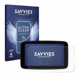 Savvies - Screenprotector voor TomTom GO Superior 6" - Folie Beschermfolie transparant 6 Stuks