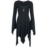 Gothicana by EMP - Gothic Midi-jurk - Eternal Allure - S tot XXL - voor Vrouwen - zwart