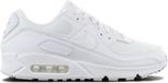 Nike Nike Air Max 90 Heren Sneakers - White/White-White-Wolf Grey