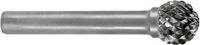 Ruko 116042 Hm Freesstift Vorm D Kogel (Kud) Kogeldiameter 8 Mm Hardmetaal Schacht-Diameter 6 Mm