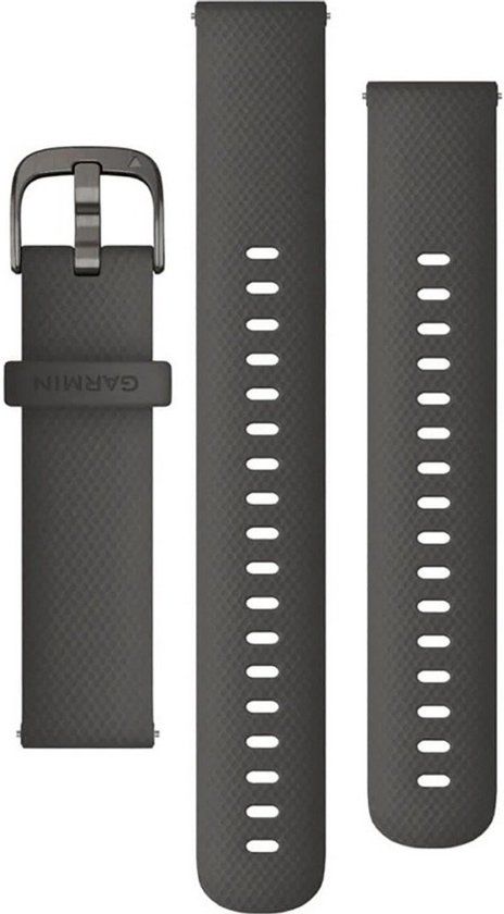 Garmin Quick Release-riem - Smartwatchbandje - 18 Mm - Zwart