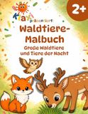 Klaxis Waldtiere-Malbuch ab 2 Jahren