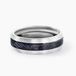 Jourdan Bague Acier Bicolore