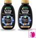 Garnier Loving Blends Shampoo Magnetic Charcoal voor Vette Hoofdhuid & Droge Lengtes - 2 x 300 ml