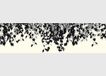 AG Design AWB 8276 Zelfklevende rand, keuken, woonkamer, muursticker, meerkleurig, 500 x 13,8 cm