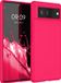 kwmobile telefoonhoesje geschikt voor Google Pixel 6 - Back Cover - Neon Roze