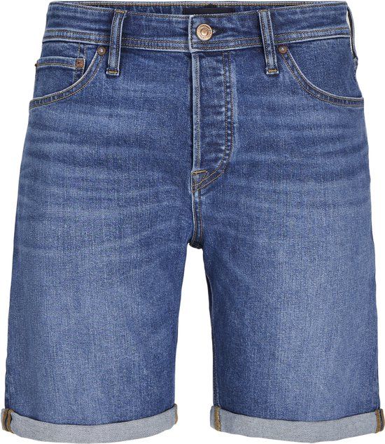 JACK&JONES JJIRICK JJORIGINAL Shorts AM 360 SN Heren Korte jeans - Blue Denim Pack:AM 365 - M