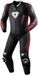 Revit Argon 3 combinaison de motard en cuir perforé - Noir/Rouge - Taille 50