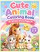Animal Coloring Book for Kids Ages 3-7