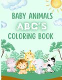 Baby Animals ABC's Coloring Book