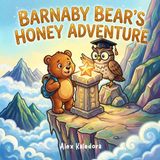Barnaby Bear's Honey Adventure: Cute Animal Colorable Comic Book for Kids Ages 3-5