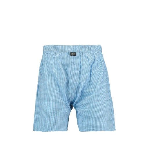 America Today wijde boxershort Thomas lichtblauw