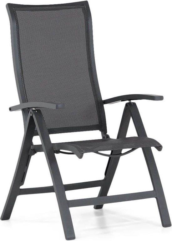 Presto Lucardo/Graniet 170 cm triangel dining tuinset 7-delig