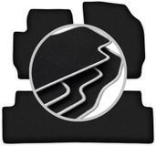 Wielganizator CARLUX Silver Floor Mats for Ford Maverick MK2 SUV (2004-2007)