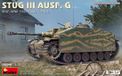 MiniArt Modelbouwpakket Auto - 35341 Sturmgeschütz III - StuG III Ausf. G - Mei-juni 1943 Alkett-productie Plastic - 1:35 - Modelbouw