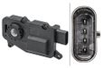 HELLA 6NW 011 303-711 actuator - 12V - 4-polig - elektrisch