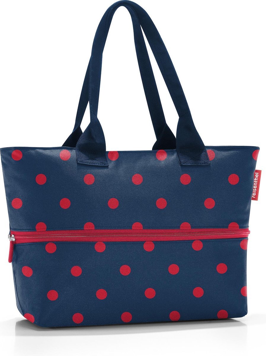 reisenthel Shopper E1 Shopper Schoudertas - 12L - Mixed Dots Red Rood