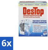 DesTop 6 x Nettoyant pour lave-linge - Traitement intégral - Duopack