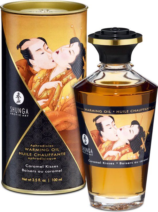 Shunga Verwarmende Olie Caramel Kisses 100 ml