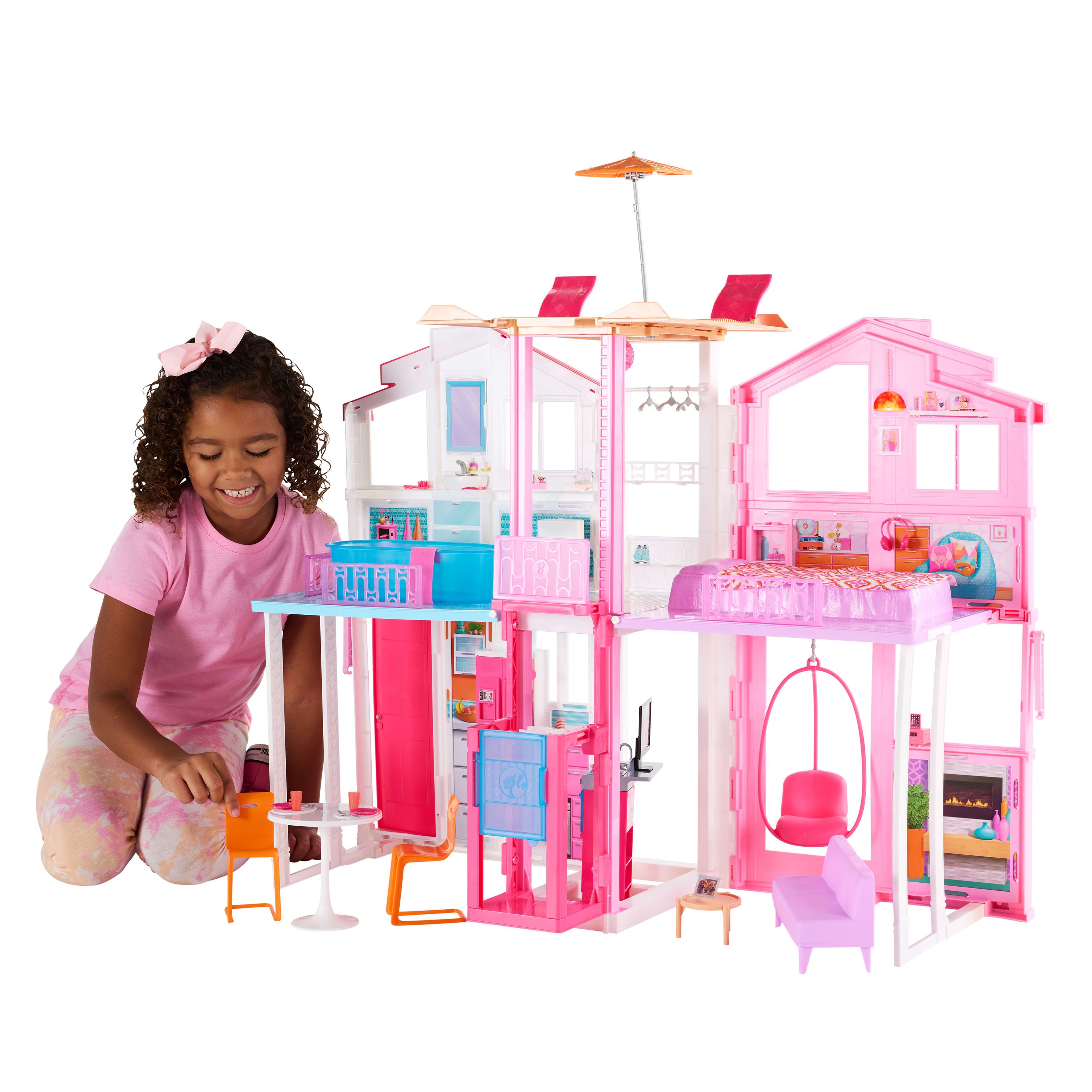 Barbie Malibu Huis Met 3 Verdiepingen