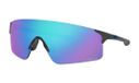 Oakley EVzero Blades Steel/Prizm Sapphire Zonnebril