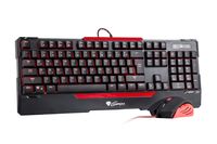 Genesis CX55 Gaming Toetsenbord en Muis Combo - Bedraad USB - QWERTY - Zwart