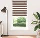 Maison Exclusive - Store double, brun, 110x230 cm