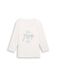 TOM TAILOR Shirt lichtblauw / wit