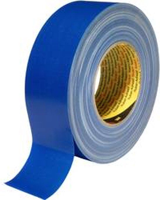 3M Scotch Textieltape 389B50 Blauw 50 m x 50 mm